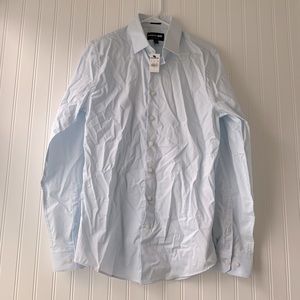 NWT express slim fit button down